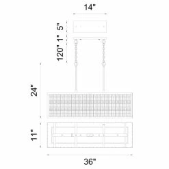 New 🥰 The Gray Barn Boligbroke 4-light Brown Linear Chandelier 😍 -The Gray Barn Shop unnamed file 5239