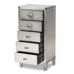 Best deal ✔️ The Gray Barn Blackjack French Industrial Silver 5-drawer Cabinet ⌛ 12 Best deal ✔️ The Gray Barn Blackjack French Industrial Silver 5-drawer Cabinet ⌛ -The Gray Barn Shop unnamed file 5249