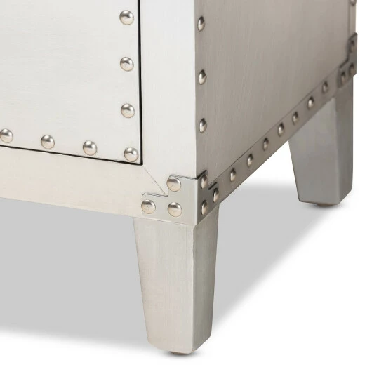 Best deal ✔️ The Gray Barn Blackjack French Industrial Silver 5-drawer Cabinet ⌛ 9 Best deal ✔️ The Gray Barn Blackjack French Industrial Silver 5-drawer Cabinet ⌛ - Image 7