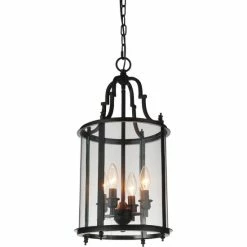 Hot Sale 💯 The Gray Barn Evergreens 4-light Mini Pendant With Oil Rubbed Bronze Finish 🔔