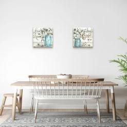 Cheap ⭐ The Gray Barn 'Cotton Ball Mason Jar Family' Canvas Art (Set Of 2) 🔥 -The Gray Barn Shop unnamed file 5281