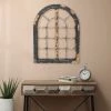 Promo 🔥 The Gray Barn Edmonton Distressed Black And Brown Wood Arched Window Wall Decor 🌟 -The Gray Barn Shop unnamed file 5294