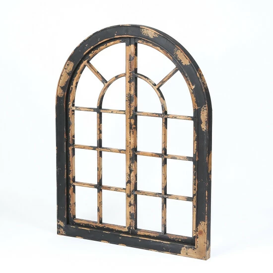 Promo π₯ The Gray Barn Edmonton Distressed Black And Brown Wood Arched Window Wall Decor π 5 Promo π₯ The Gray Barn Edmonton Distressed Black And Brown Wood Arched Window Wall Decor π - Image 3