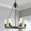 Buy 😍 The Gray Barn Flying Turtle Farmhouse Wagon Wheel Chandelier Pendant Lighting For Dining Room - D 20.5" X H 26.8" 👍 -The Gray Barn Shop unnamed file 5309