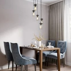 Brand new 🤩 The Gray Barn Heavenly Winds Modern Industrial 5-light Chandelier Bronze Adjustable Mason Jar Pendant - D15" X H66" 🎁 -The Gray Barn Shop unnamed file 5325