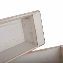 Hot Sale 👏 The Gray Barn Collection Of White Wash Wood Trays With Handles (Set Of 3) 🥰 -The Gray Barn Shop unnamed file 5334
