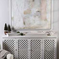 Hot Sale 👏 The Gray Barn Collection Of White Wash Wood Trays With Handles (Set Of 3) 🥰 -The Gray Barn Shop unnamed file 5336