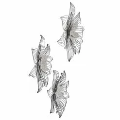 Deals 🛒 The Gray Barn Flower Blooms Metal Wall Sculpture With Open Wire Petals (Set Of 3) ⌛ -The Gray Barn Shop unnamed file 5340