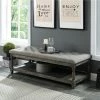 Discount 🎉 The Gray Barn Brookside Grey Bench 👍 -The Gray Barn Shop unnamed file 5354