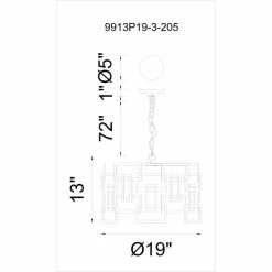 Brand new ✔️ The Gray Barn Broken Spur 3-light Drum Chandelier With Brown Finish 😉 -The Gray Barn Shop unnamed file 5380