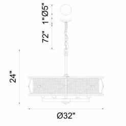 Flash Sale 😀 The Gray Barn Stony Creek 6-light Drum Chandelier With Golden Brown Finish 💯 -The Gray Barn Shop unnamed file 5389