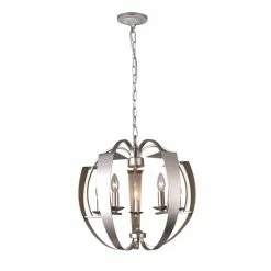 Promo 😉 The Gray Barn Lovelace 5-light Pewter Globe Chandelier 🌟
