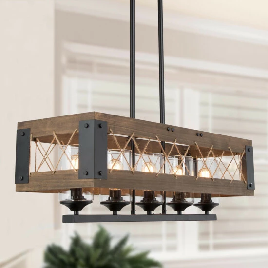 Cheap π The Gray Barn 5-Light Farmhouse Rectangle Chandelier Rustic Island Lights - W31.9" * E10.6" * H10.2" β¨ 10 Cheap π The Gray Barn 5-Light Farmhouse Rectangle Chandelier Rustic Island Lights - W31.9" * E10.6" * H10.2" β¨ - Image 8