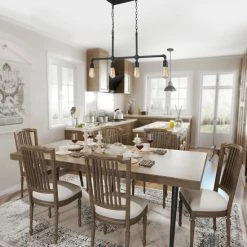 Coupon 🥰 The Gray Barn Heavenly Winds Industrial 4-light Linear Island Chandelier - L44" X W2" X H16.5" ❤️ -The Gray Barn Shop unnamed file 5433