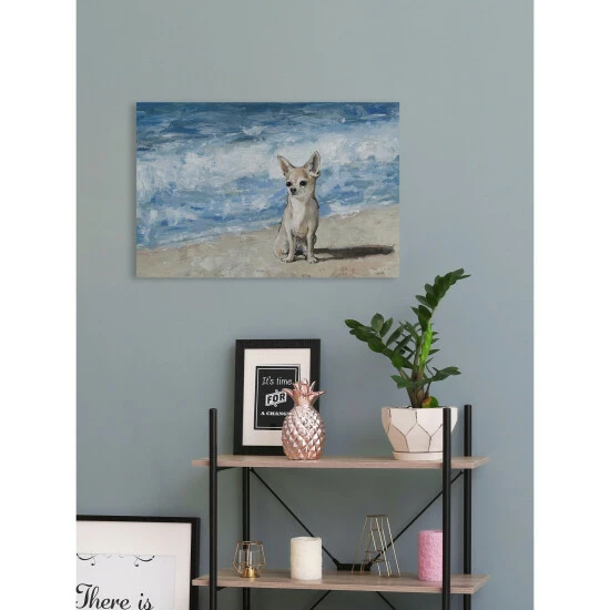 Hot Sale π The Gray Barn Handmade Sad Chihuahua Print On Wrapped Canvas β 7 Hot Sale π The Gray Barn Handmade Sad Chihuahua Print On Wrapped Canvas β - Image 5