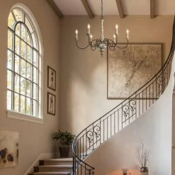 Cheap 😀 The Gray Barn Stable View 6-Light Rustic French Country Island Chandelier For Kitchen - D39"* H38" 🎉 -The Gray Barn Shop unnamed file 5548