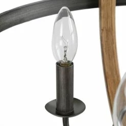 Best reviews of 🛒 The Gray Barn Farmhouse 4-light Globe Distressed Wood Chandelier For Dining Room - W18" X H22" 😍 -The Gray Barn Shop unnamed file 5566