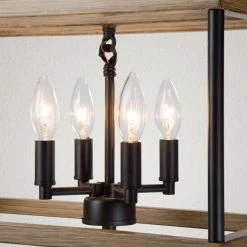 Best reviews of 👏 The Gray Barn 8-light Rectangle Linear Island Lights Faux Wood Hanging Chandelier ❤️ -The Gray Barn Shop unnamed file 5588