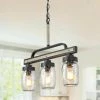 Cheapest 🌟 The Gray Barn Farmhouse Mason Jar Glass Linear Kitchen Island Chandelier - L22"x W4"x H19.5" 🛒 -The Gray Barn Shop unnamed file 5593