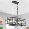 Wholesale 🤩 The Gray Barn 5-Light Light Wood Black Chandelier Linear Rectangle Island Light For Dining Room - L26" X W10.2" X H19.7" ⌛ -The Gray Barn Shop unnamed file 5603