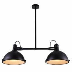 Best Sale 👍 The Gray Barn Cypress Ridge 2-light Chandelier With Black Finish 👏