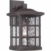 Hot Sale ❤️ The Gray Barn Hidden Pond 1-light Palladian Bronze Large Wall Lantern 🤩