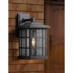 Cheapest ❤️ The Gray Barn Hidden Pond 1-light Black Large Wall Lantern 🤩