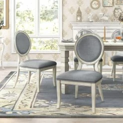 Promo ⌛ The Gray Barn Louland Falls Traditional Dining Chairs (Set Of 2) Dark Oak 💯 -The Gray Barn Shop unnamed file 5709