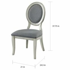 Promo ⌛ The Gray Barn Louland Falls Traditional Dining Chairs (Set Of 2) Dark Oak 💯 -The Gray Barn Shop unnamed file 5711