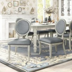 Promo ⌛ The Gray Barn Louland Falls Traditional Dining Chairs (Set Of 2) Dark Oak 💯 -The Gray Barn Shop unnamed file 5712