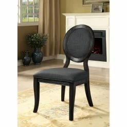 Promo ⌛ The Gray Barn Louland Falls Traditional Dining Chairs (Set Of 2) Dark Oak 💯 -The Gray Barn Shop unnamed file 5715