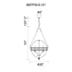 Best deal 🔔 The Gray Barn Stormy Roost 6-light Black Globe Chandelier With Crystals 🔥 -The Gray Barn Shop unnamed file 5737