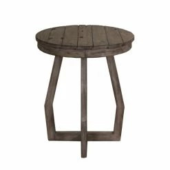 Outlet 🎁 The Gray Barn Hayden Way Gray Wash Chair Side Table 🔔 -The Gray Barn Shop unnamed file 5777