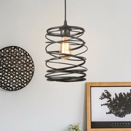 Budget ⌛ The Gray Barn 1 Light Mini Pendant Ceiling Lights For Kitchen Island,Living Room - D8"xH11" ✨ 3 Budget ⌛ The Gray Barn 1 Light Mini Pendant Ceiling Lights For Kitchen Island,Living Room - D8"xH11" ✨