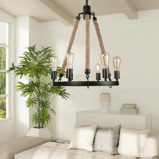 Wholesale π The Gray Barn Farmhouse 6-light Wagon Wheel Pendant Lights - W20.5"xH26.5" π 3 Wholesale π The Gray Barn Farmhouse 6-light Wagon Wheel Pendant Lights - W20.5"xH26.5" π