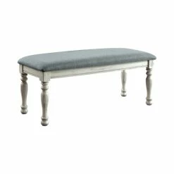 Buy 🔔 The Gray Barn Louland Falls Traditional 45-inch Accent Bench Antique White/grey 🎁 -The Gray Barn Shop unnamed file 5846