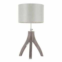Hot Sale 🌟 The Gray Barn Brevet Contemporary Tripod Table Lamp With Linen Shade 🎁 -The Gray Barn Shop unnamed file 5877