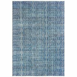 Best Pirce ⭐ The Gray Barn Ivy Hollow Distressed Floral Blue And Brown Area Rug Blue/brown 🤩