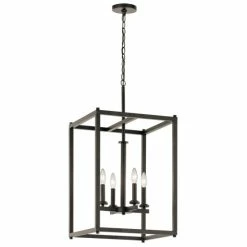 New 😍 The Gray Barn 4-light Olde Bronze Foyer Pendant 🔔