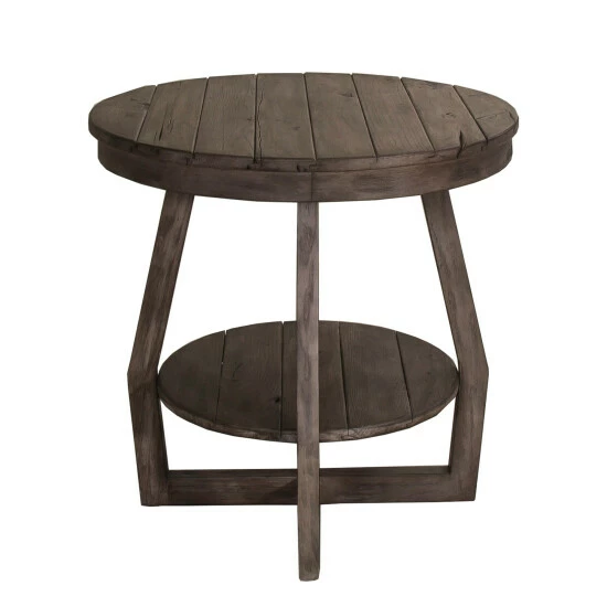 Hot Sale π The Gray Barn Hayden Way Gray Wash End Table π 4 Hot Sale π The Gray Barn Hayden Way Gray Wash End Table π - Image 2