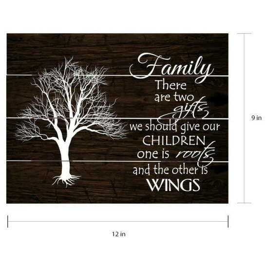 Best Sale ⌛ The Gray Barn Family Roots And Wings Wood Pallet Art ⌛ 5 Best Sale ⌛ The Gray Barn Family Roots And Wings Wood Pallet Art ⌛ - Image 3