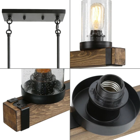 Promo βοΈ The Gray Barn Heavenly Winds 3-light Kitchen Island Pendant Lights - L25.6xW4.7"xH7.5" π 6 Promo βοΈ The Gray Barn Heavenly Winds 3-light Kitchen Island Pendant Lights - L25.6xW4.7"xH7.5" π - Image 4