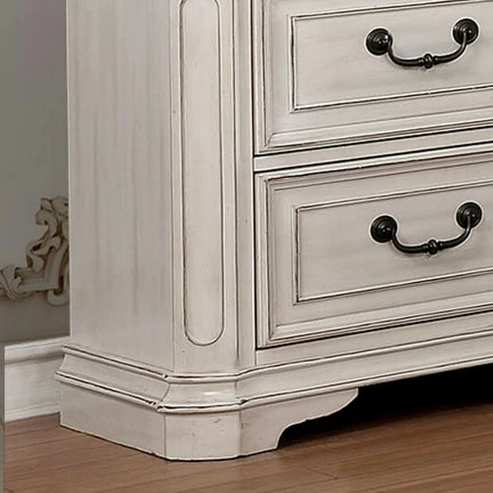 Top 10 π The Gray Barn Windy Poplars Traditional White 2-drawer USB Nightstand π 4 Top 10 π The Gray Barn Windy Poplars Traditional White 2-drawer USB Nightstand π - Image 2