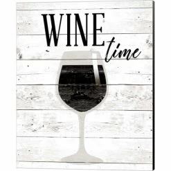 Buy 🧨 The Gray Barn 'Wine Time' Canvas Art 🔔