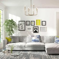 Budget 🌟 The Gray Barn Modern 8-Light Chandelier Windy Bracken Ceiling Lighting For Living Room - D 27"X H 36" 👏 -The Gray Barn Shop unnamed file 6078