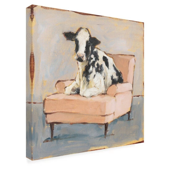 Hot Sale π The Gray Barn Ethan Harper 'Moo-ving In II' Canvas Art π 4 Hot Sale π The Gray Barn Ethan Harper 'Moo-ving In II' Canvas Art π - Image 2