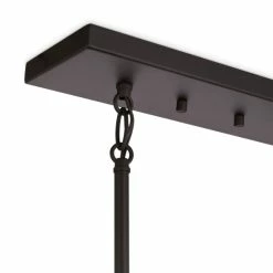 Brand new 🤩 The Gray Barn Olde Bronze Steel 5-light Linear Chandelier With Clear Glass Cylindrical Shades 🔔 -The Gray Barn Shop unnamed file 6096