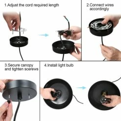 Promo 🎉 The Gray Barn Heavenly Winds 1-light Industrial Pendant Lights - D10.25"X H2.875" ✔️ -The Gray Barn Shop unnamed file 6104