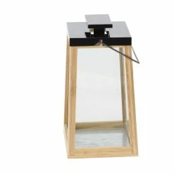 Buy 🧨 The Gray Barn Coconut Grove Trapezoidal Wood And Stainless Steel Lantern 👍 -The Gray Barn Shop unnamed file 6133