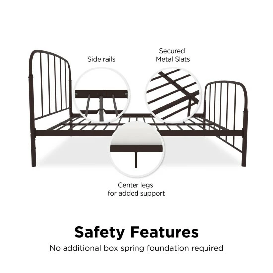 Hot Sale π The Gray Barn Latigo Bronze-finished Metal Bed π 7 Hot Sale π The Gray Barn Latigo Bronze-finished Metal Bed π - Image 5